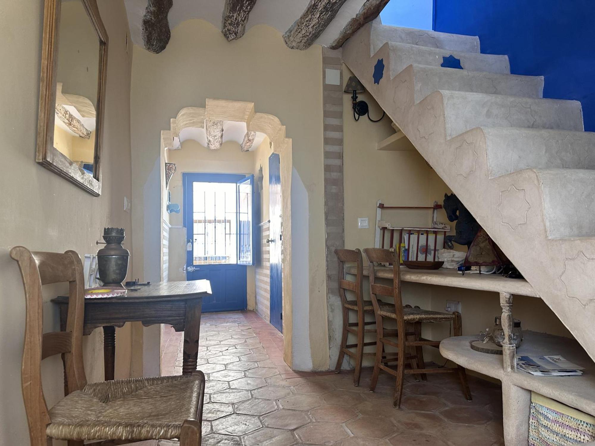 Casa Con Vistas Al Mar Y Patio De Buganvillas Агуас-де-Бусот Экстерьер фото