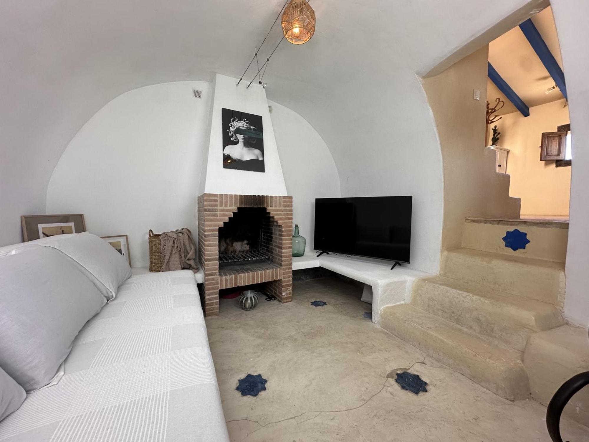 Casa Con Vistas Al Mar Y Patio De Buganvillas Агуас-де-Бусот Экстерьер фото