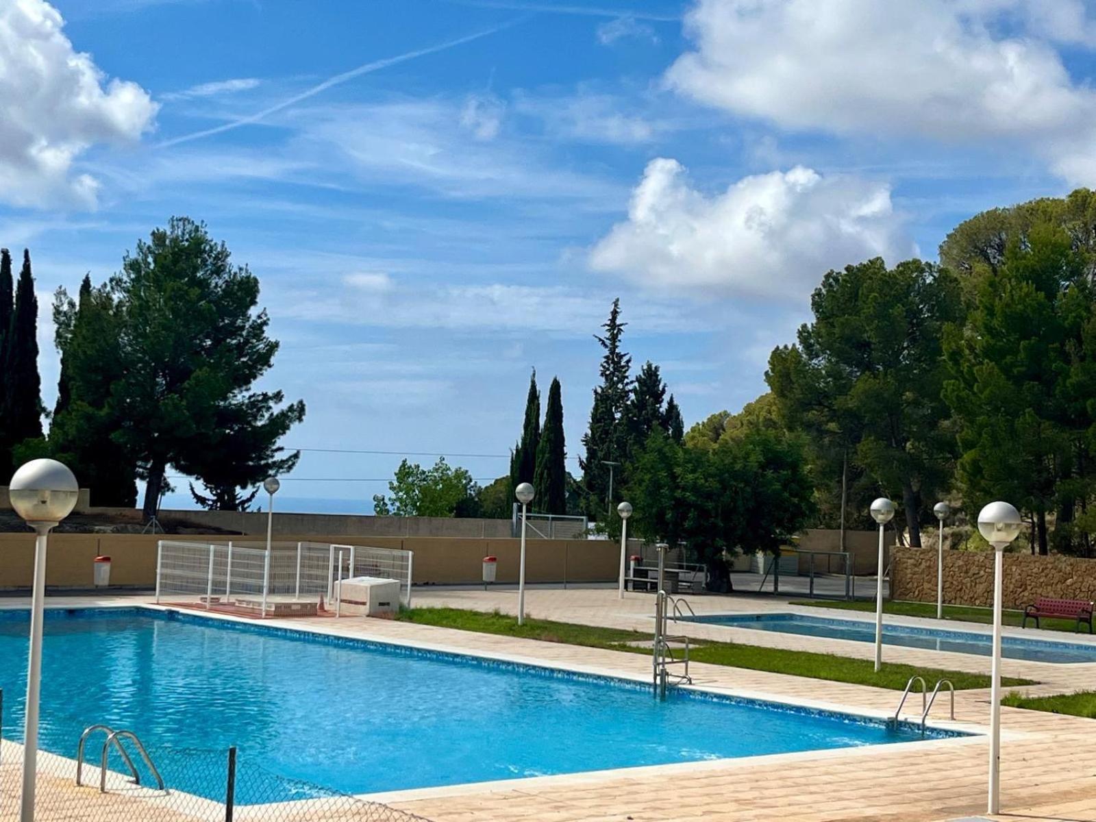 Casa Con Vistas Al Mar Y Patio De Buganvillas Агуас-де-Бусот Экстерьер фото